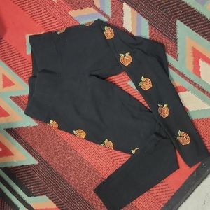 Pink peach yoga pants